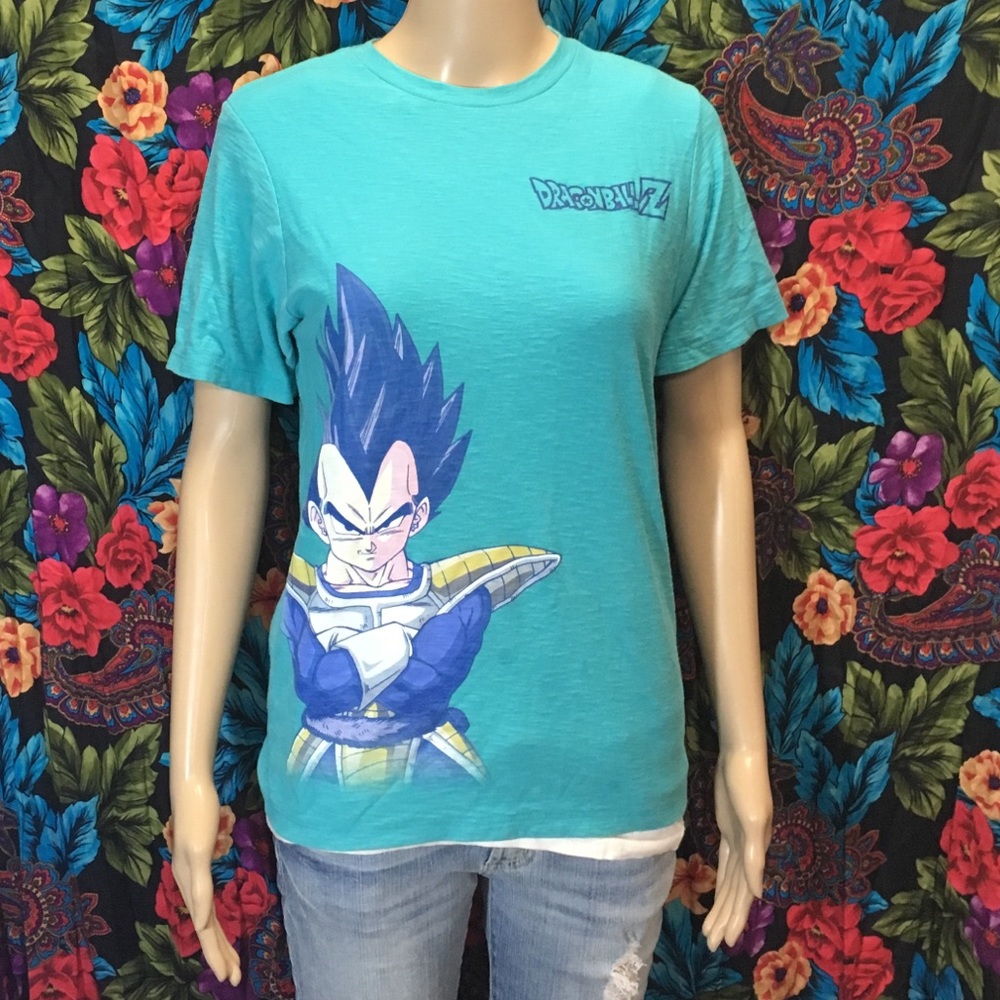 - BOY’S DRAGONBALL Z SHIRT ANIME MANGA XL VEGETA TOP